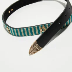 Clearance Wild Ceinture en Cuir Sayulita noire