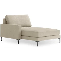 Online Mazzini Sofas Chaise Longue Gauche Venus beige - 160x104x90 cm