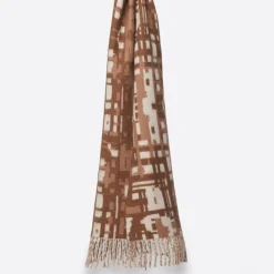 Online Petrusse Écharpe 100% Cachemire Arsene camel - 33x190cm