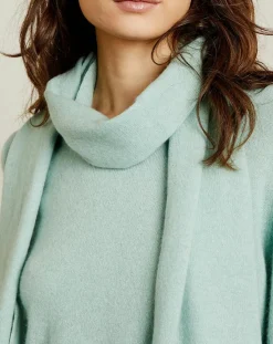 New Miss Cashmere Écharpe 100% Cachemire Margaux amande