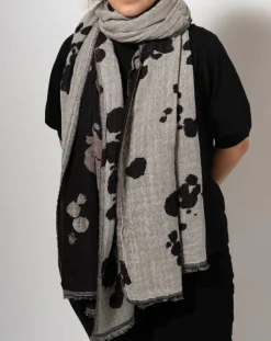 Discount Petrusse Écharpe 100% Laine Lucius blanche - 65x220 cm