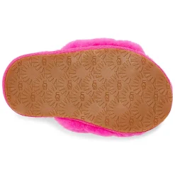 Discount Ugg Chaussons en Peau de Mouton Fluff Yeah roses