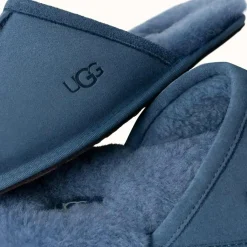 Discount Ugg Chaussons en Polaire Scuff bleu pacifique