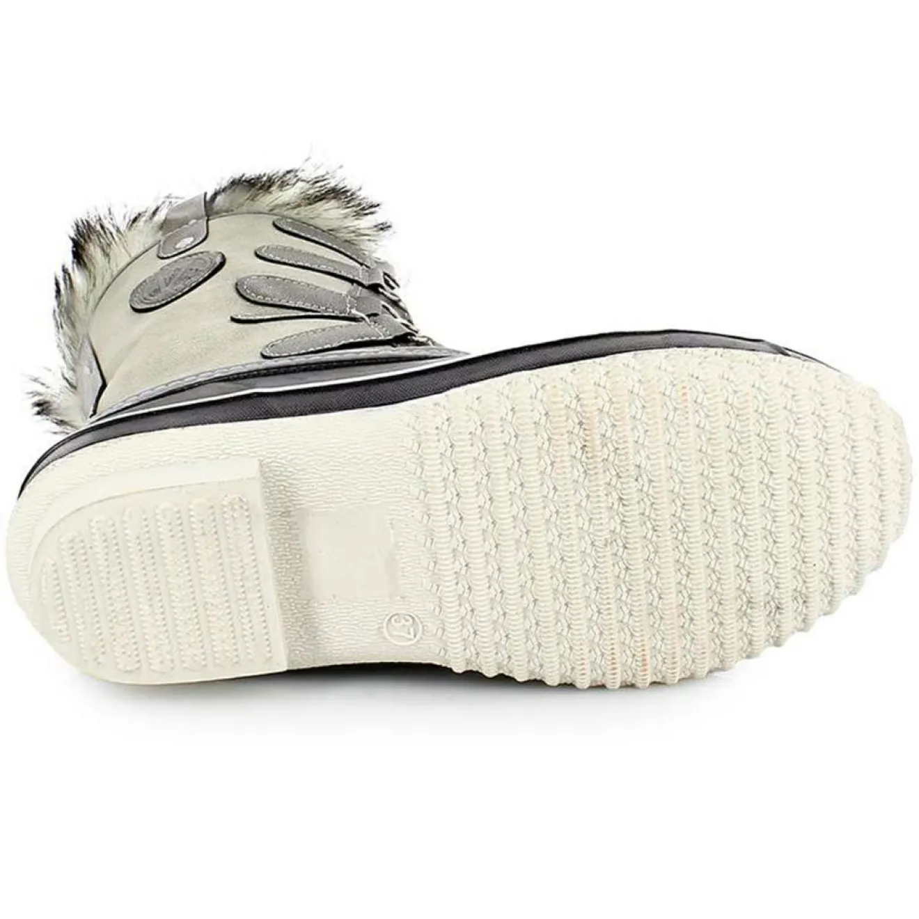 Femme Kimberfeel Chaussures de Montagne fourrées Candice grises