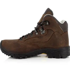 Outlet Kimberfeel Chaussures de Trek en Cuir Zermath marron