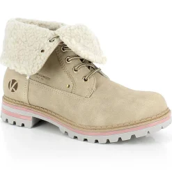 Femme Kimberfeel Chaussures d'hiver fourrées Laina beiges