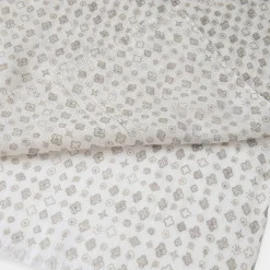 Clearance Hackett London Chèche en Laine mélangée imprimé écru - 180x50 cm