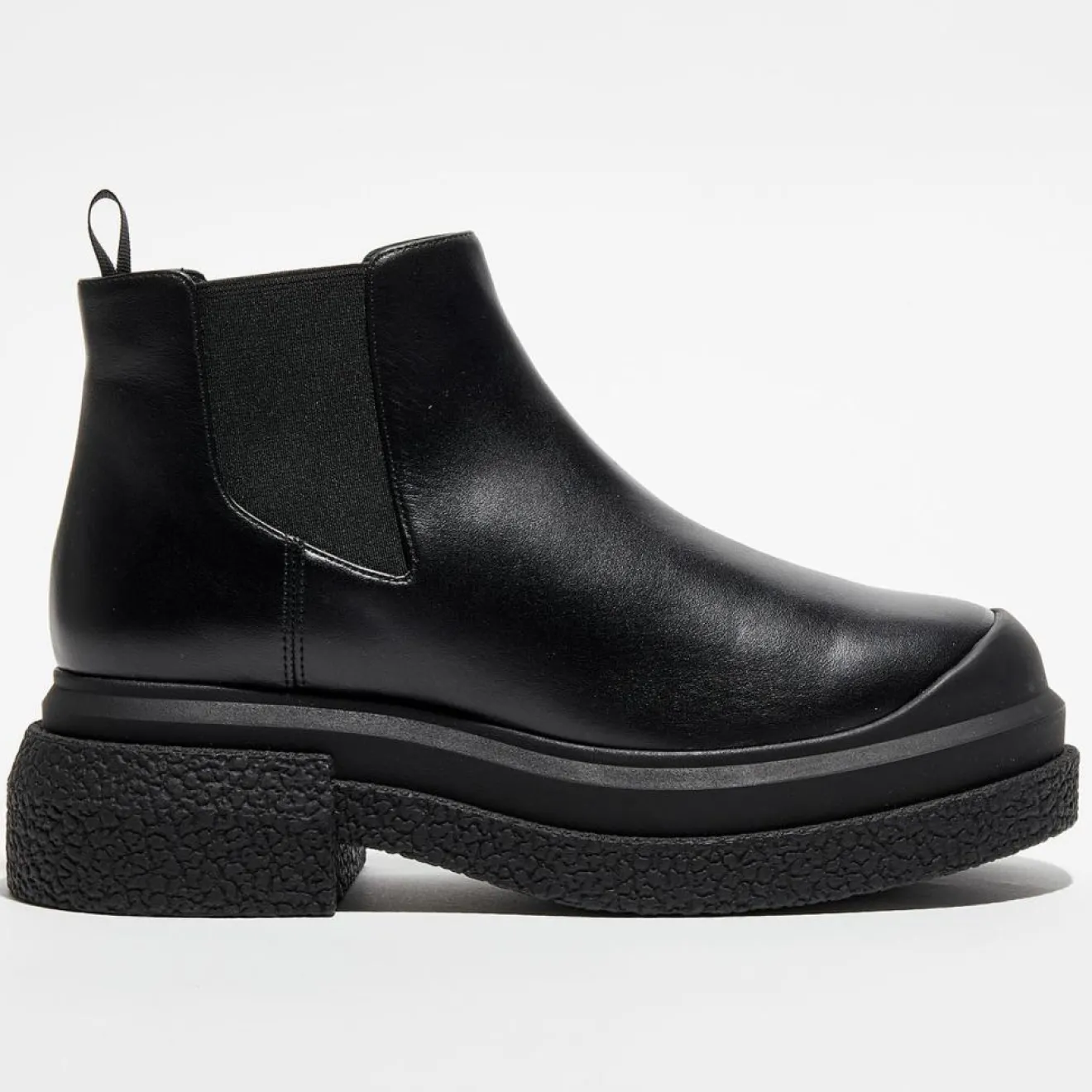 Femme Stuart Weitzman Chelsea Boots en Cuir Charli Sportlift noires