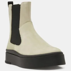 Femme Vagabond Chelsea Boots en Cuir écrues