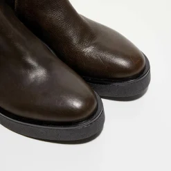 Femme Garrice Lab Chelsea boots en Cuir marron - Talon 4.5 cm