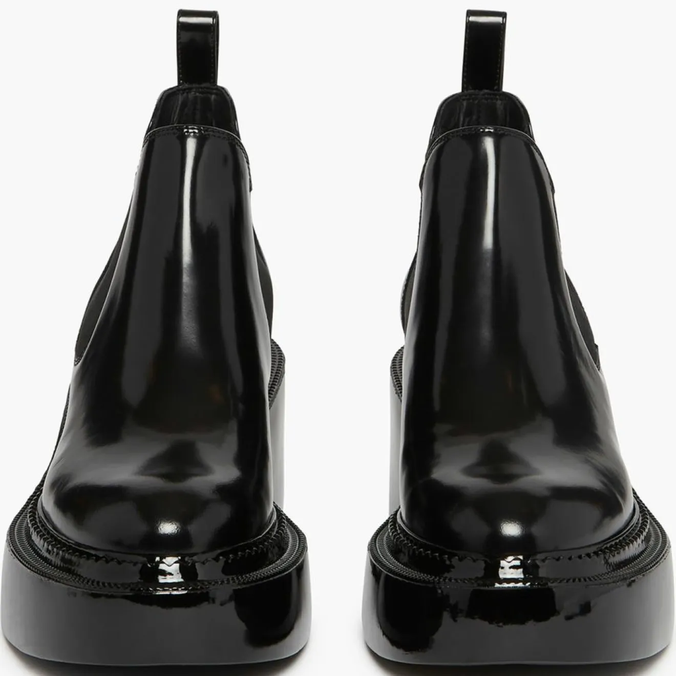 Femme Sonia Rykiel Chelsea boots en Cuir Montresor noires - Talon 6 cm