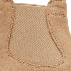Clearance Sorel Chelsea boots en Velours de Cuir Hi-Line camel