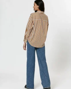 Femme The Korner Chemise Emy camel