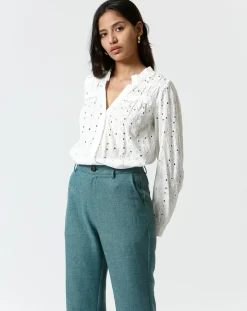 The Korner Chemise Eva blanche