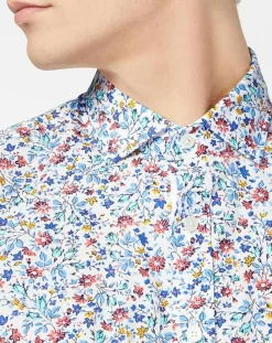 Hot Hackett London Chemise à fleurs multicolore