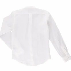 Sale Hackett London Chemise 100% Lin blanche - T.9/15A