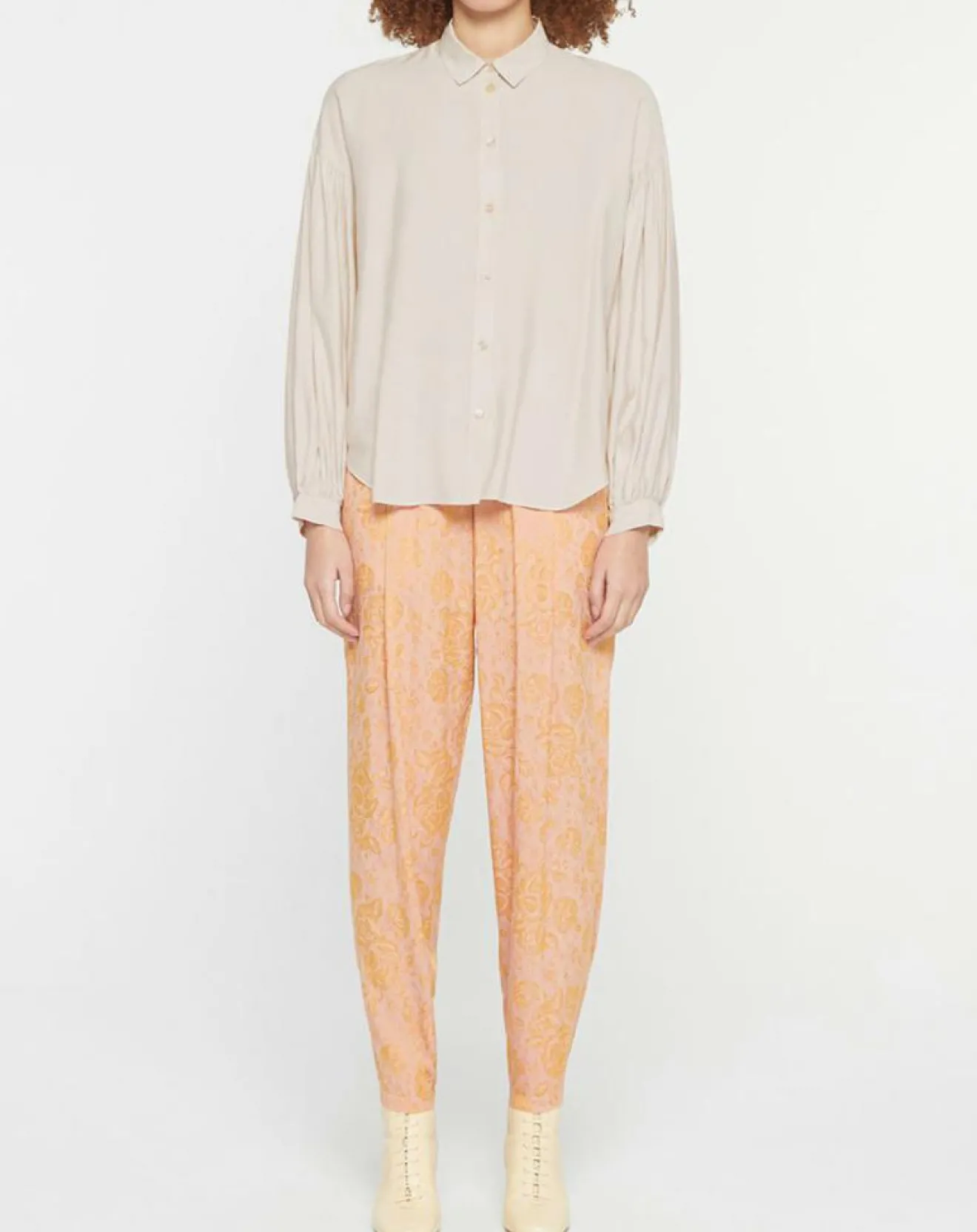 Outlet Forte forte Chemise Manica beige