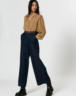 Clearance The Korner Chemise Romane jaune