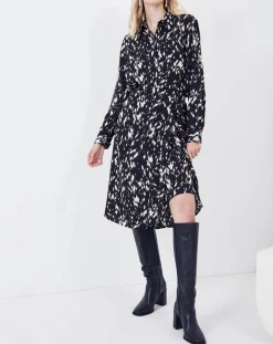 See u Soon Chemise Acacia tachetée noire