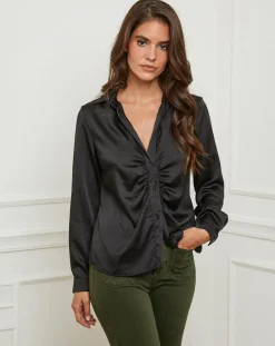Femme L'Armoire de Suzette Chemise Ambre noire