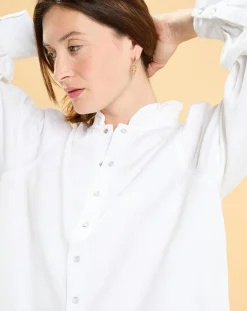 Femme Acquaverde Chemise Arielle blanche