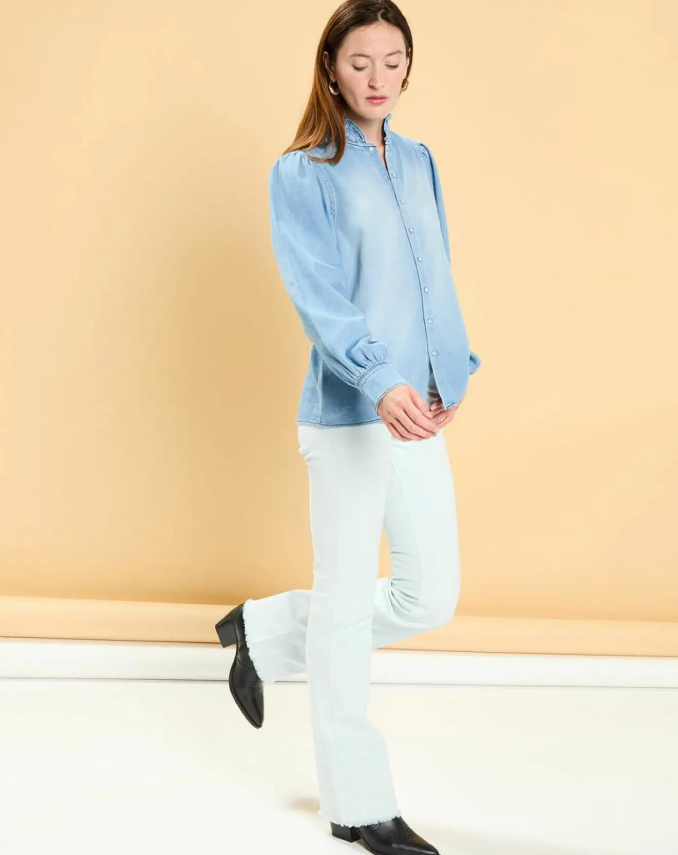 Femme Acquaverde Chemise Arielle light used