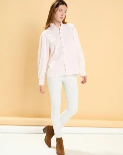 Femme Acquaverde Chemise Arielle rose pâle