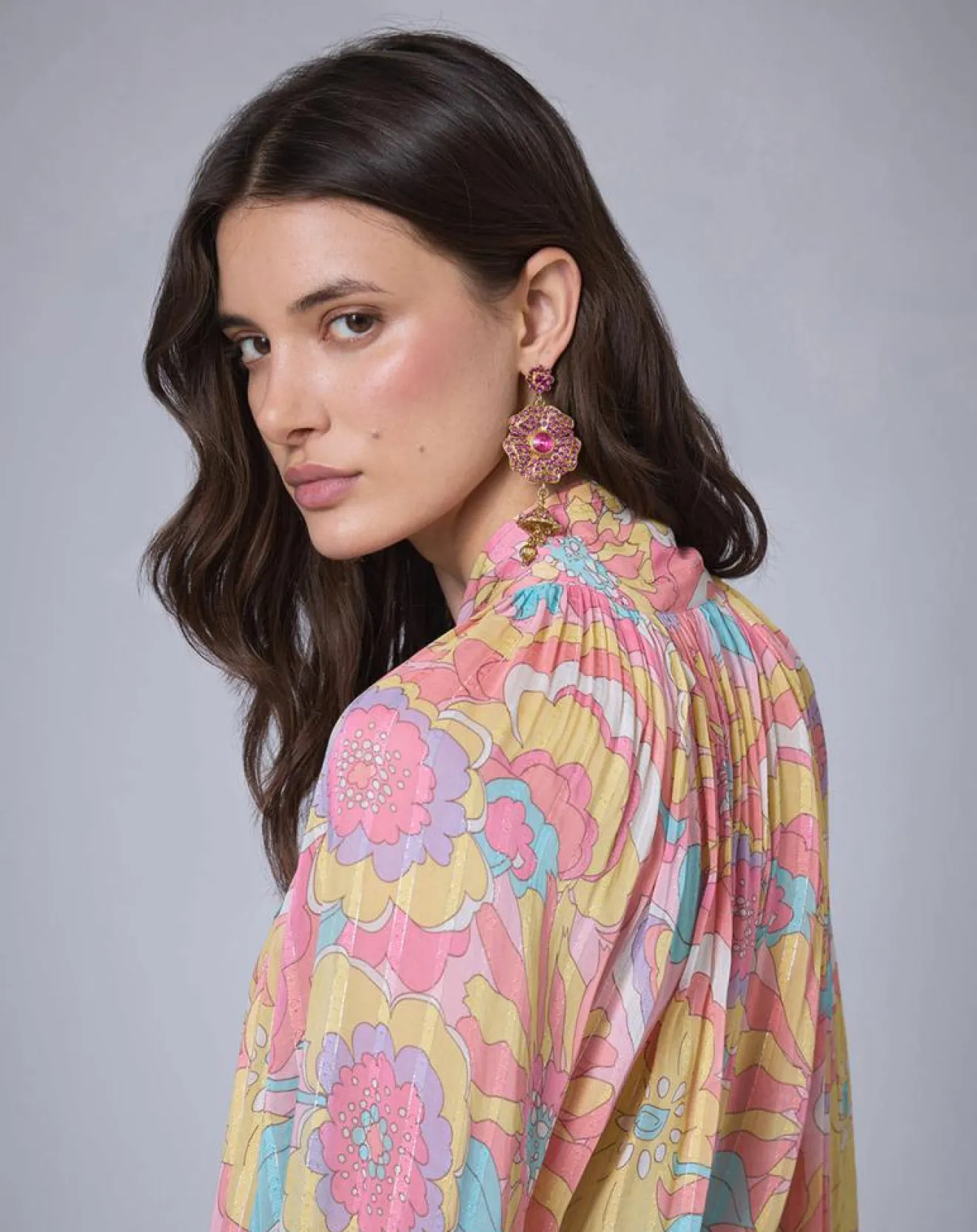 Outlet Manoush Chemise Bollywood print