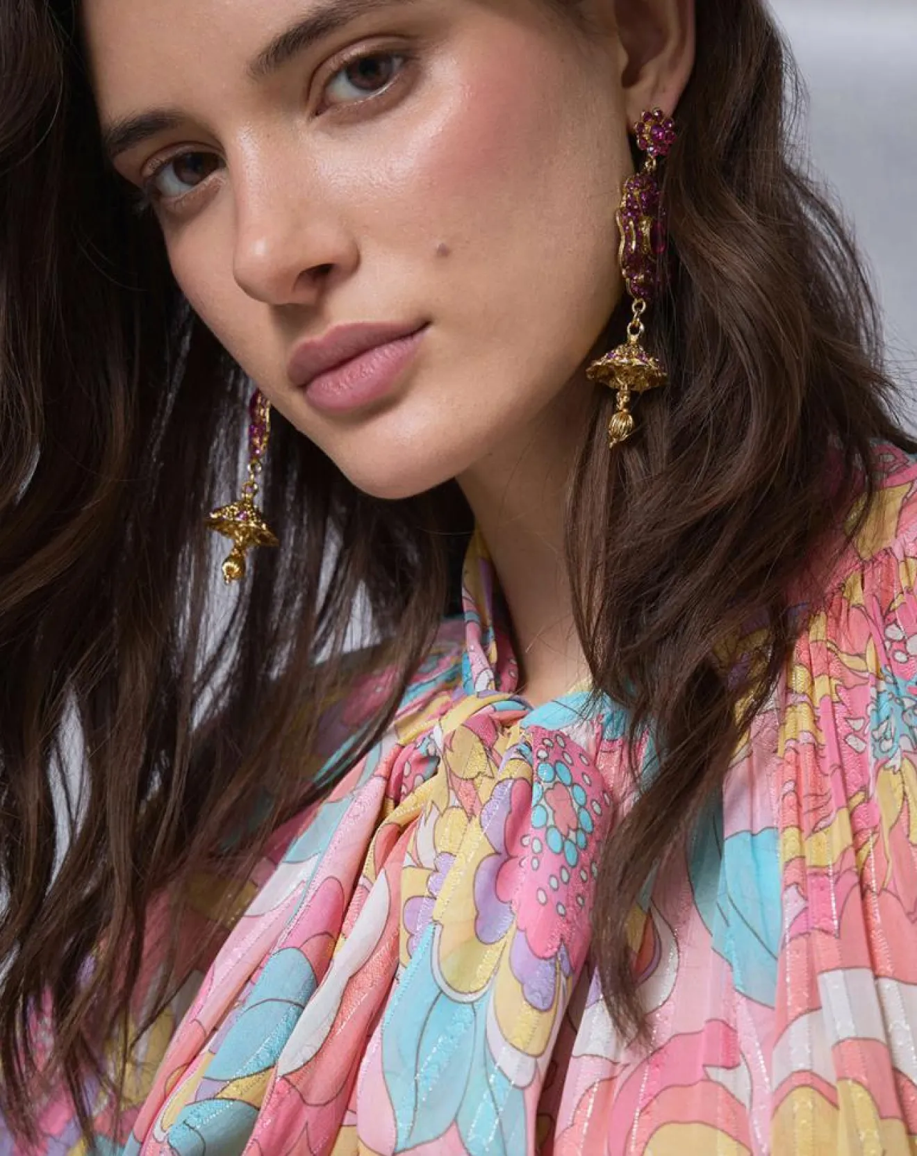 Outlet Manoush Chemise Bollywood print