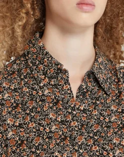 Femme Yerse Chemise Camille à fleurs multicolore