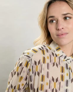 Femme Hartford Chemise Camu blanc brut