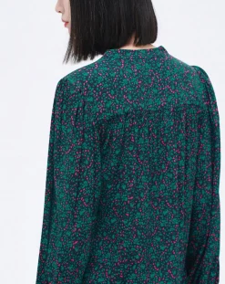 Femme Caroll Chemise Candy imprimée lagon