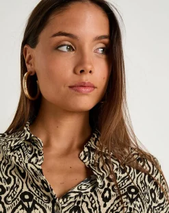 Discount See u Soon Chemise Cindy imprimée noire