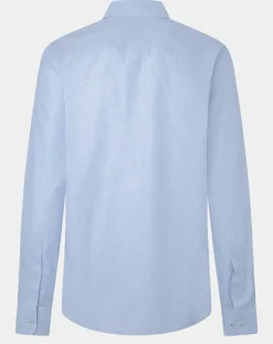 Homme Hackett London Chemise Classic Fit Jacquard imprimée bleu/blanc