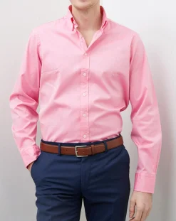 Homme Hackett London Chemise Classic Fit oxford rose
