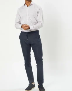 Homme Hackett London Chemise Classic Fit rayée rouge/bleu