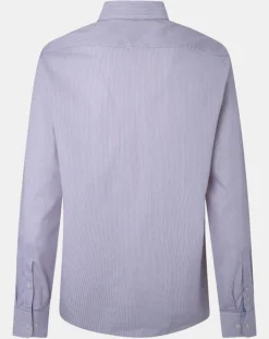 Homme Hackett London Chemise Classic Fit rayée rouge/bleu