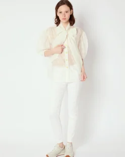 Femme Manoush Chemise Daisy blanche