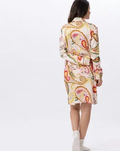 Best Le Chat Chemise de nuit boutonnée Allegra multicolore