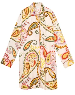 Best Le Chat Chemise de nuit boutonnée Allegra multicolore