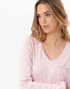 Femme Le Chat Chemise de nuit Chamade blush