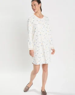 Discount Le Chat Chemise de nuit Céleste écrue