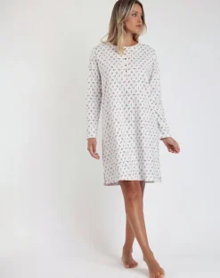 Outlet Admas Chemise de nuit Essence of Life C blanche