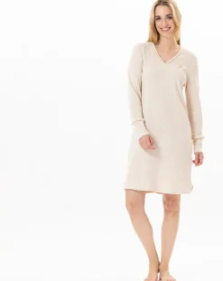 Femme Le Chat Chemise de nuit Garance doré/écru