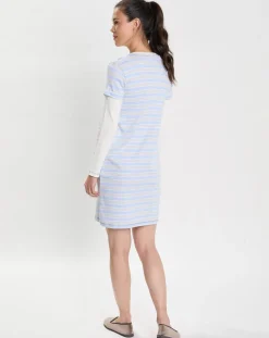 Femme Le Chat Chemise de nuit Hygge bleu ciel