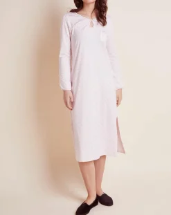 Le Chat Chemise de nuit imprimée Caline rose