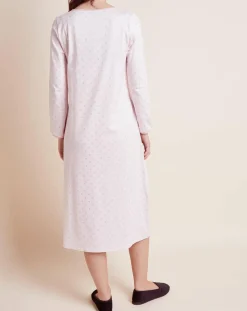 Le Chat Chemise de nuit imprimée Caline rose