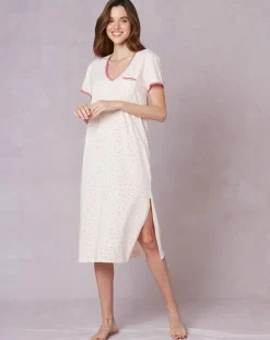 Femme Le Chat Chemise de nuit Morning rose
