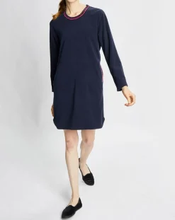 Outlet Le Chat Chemise de nuit Teddy bleu marine