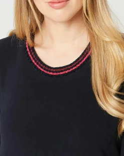 Outlet Le Chat Chemise de nuit Teddy bleu marine